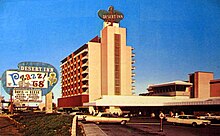 The Desert Inn, Las Vegas, where Sinatra began performing in 1951 The Desert Inn Vegas 1968.jpg