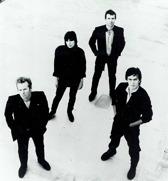 The Pretenders in a 1984 publicity photo