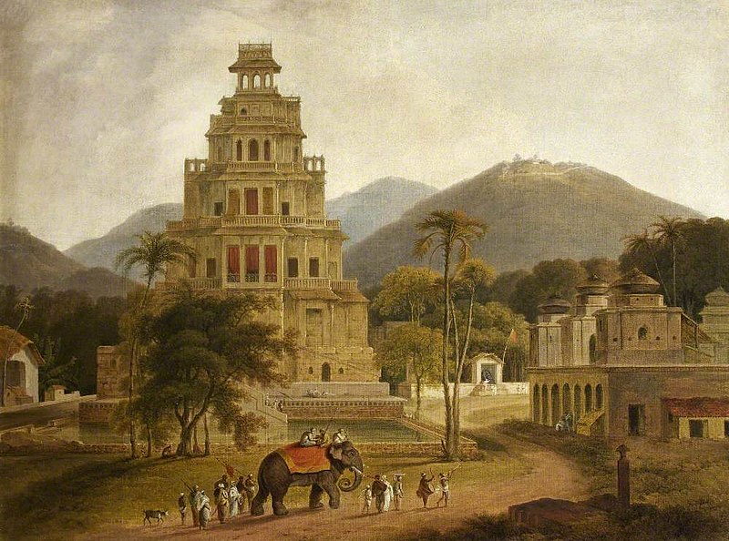 File:Thomas Daniell (1749-1840) - The Fort of Vellore in the Carnatic, India - 732241 - National Trust.jpg