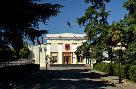 The Kuvendi serves as the seat of the Parliament of Albania.