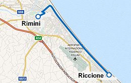 Rimini-Riccione tramway.JPG