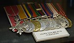 LCol R.D. Travis, MBE, ED, CD, 1 C Scot R & CFA medal group