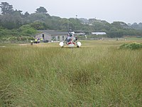 Helipad på Tresco Island