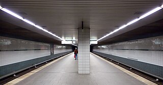 <span class="mw-page-title-main">Gemeinschaftshaus station</span> Metro station in Nuremberg, Germany