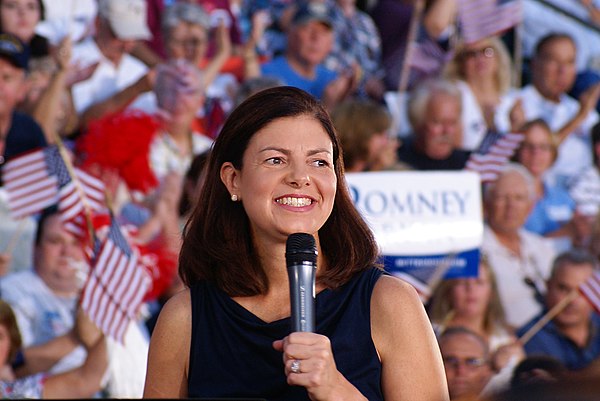 Senator Ayotte speaking for 2012 Republican Presidential Candidate Mitt Romney