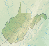 Abyssal/List of fossil sites in WV is located in West Virginia