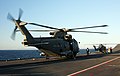 58: US Navy 090514-N-9157R-731 A Royal Navy Merlin anti-submarine warfare helicopter prepares to take off from the Royal Navy aircraft carrier HMS Illustrious (R06).jpg