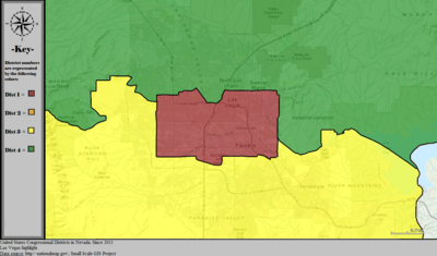 United States Congressional Districts in Nevada (metro highlight), since 2013.tif