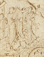 Utrecht Psalter, c. 850, cythara and lyre