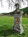 English: Wayside shrine in Velhartice, Klatovy District, Czech Republic Čeština: Boží muka ve Velharticích, okres Klatovy