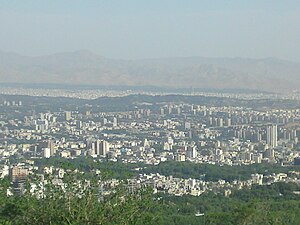 View from Tehran - Jamshidieh Park.JPG