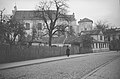 Side-view of the church in 1937