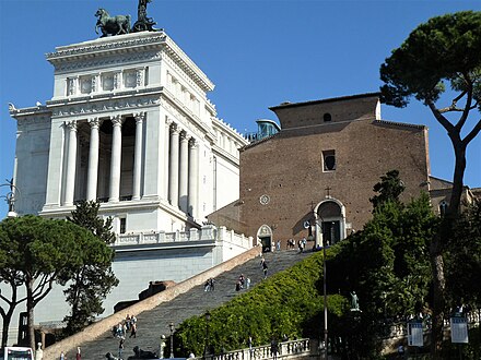 Vittoriano en Aracoeli