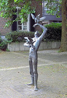 Vogelsänger-Skulptur von Karl-Henning Seemann, 1979