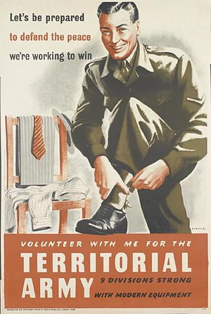 Volunteer with Me for the Territorial Army Art.IWMPST14588.jpg