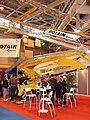 Grue Potain (Vue intérieure du parc des expositions de la porte de Versailles lors de Batimat 2011).