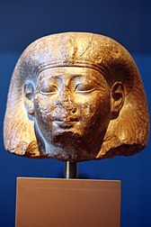 WLA brooklynmuseum Head of a Queen ca 1479-1425 BC