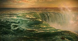 WLA brooklynmuseum Louis Remy Mignot Niagara 1866.