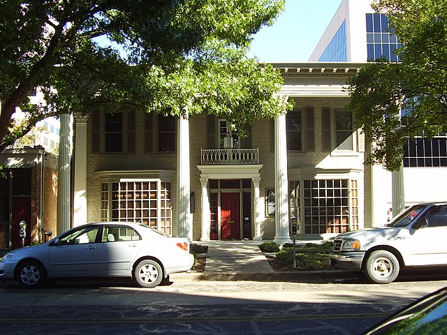 Rayburn lived at the Wahrenberger House from 1907 to 1908 when he served as a Texas Representative for the 34th district and studied at the University