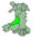 Ceredigion: Trefi a phrif bentrefi, Cymunedau, Cestyll