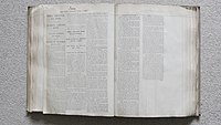 Pages from a War News clippings book