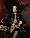 Sir Joshua Reynolds's portrait of Warren Hastings; 1766–1768.