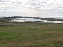 View of Washdyke Lagoon