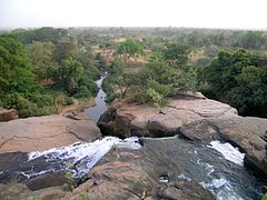 Waterval in Karfiguela.