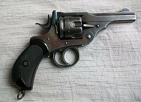 A Webley Mark I Revolver, circa 1887, from Canada, cal .455 (Mk I) Webley
