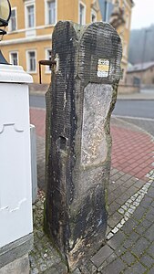 Wegweisersäule Rathmannsdorf Wendischfähre