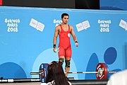 Deutsch: Gewichtheben bei den Olympischen Jugendspielen 2018; Tag 2, 10. Oktober 2018; Jungen 62 kg English: Weightlifting at the 2018 Summer Youth Olympics at 8 October 2018 – Boys' 62 kg