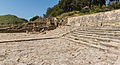 2827) La cour occidentale et l'aire théatrale du complexe palatial de Phaistos, Crète, Grèce , 12 juin 2015