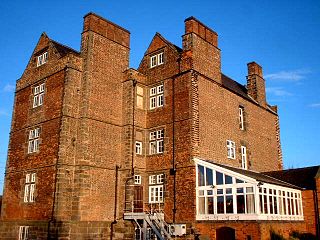 Weston-on-Trent Village in Derbyshire, England