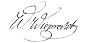 signature de Wilhelm Wieprecht