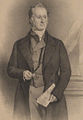 Lithography of his eldest son, William Lowther, 2nd Earl of Lonsdale, by Vincent Brooks