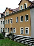 Residential building in closed development