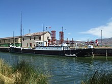 The M.N. Yavari, of Peru built by Thames Iron Works, London in 1861-62 had a Watt steam engine (powered by dried llama dung) until 1914 Yavari (5690014405).jpg