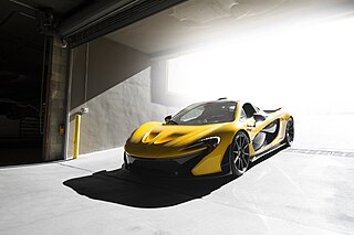 McLaren P1 Mid-engine hybrid sports car