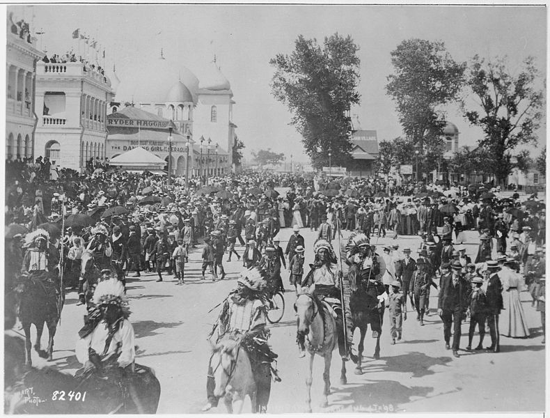 File:"Indian Day parade, Omaha, Neb., Aug. 4, 1898." - NARA - 530804.jpg