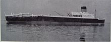 Liberté being scrapped in La Spezia, 1964