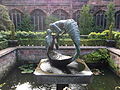 "The Water of Life" sculpture in Chester Cathedral cloister garth (7).JPG