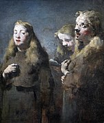 La Chorale (The choir) by Théodule Ribot - musée des Augustins de Toulouse