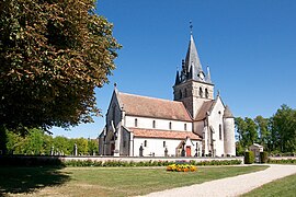 The church of Saint-Pierre in Maisons-en-Champagne