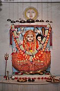 राजरहाट के मंदिर में माता की मूर्ति 4