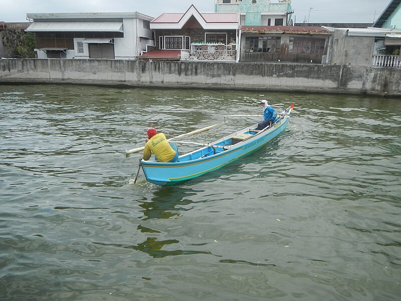 File:0016Hagonoy Fish Port River Bancas Birds 09.jpg