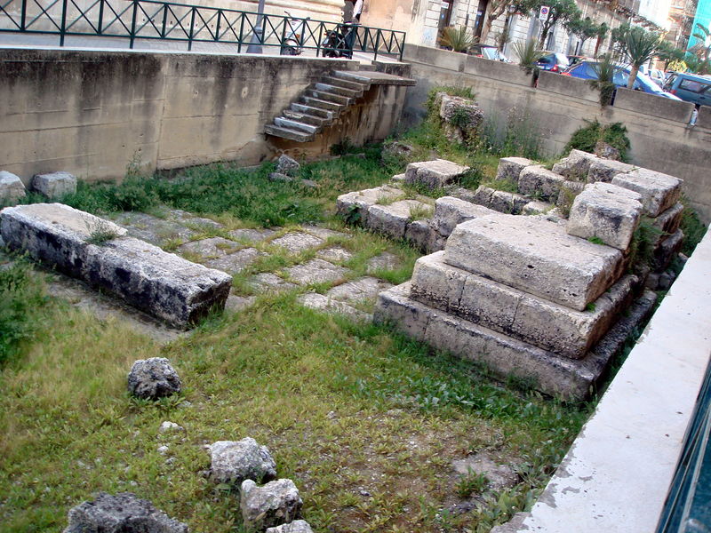 File:0559 - Siracusa - Mura greche di Ortigia - Foto Giovanni Dall'Orto, 22-May-2008.jpg