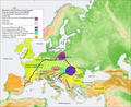 Prehistoric migrations in Europe, 1000 BC