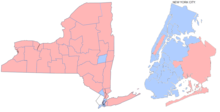 Partisan composition of the Senate. 148th New York Senate.png