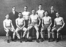 Columbia basketball team, 1910 1910 Columbia Lions basketball.jpg