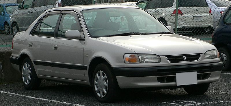 1995 toyota corolla seat belt replacement